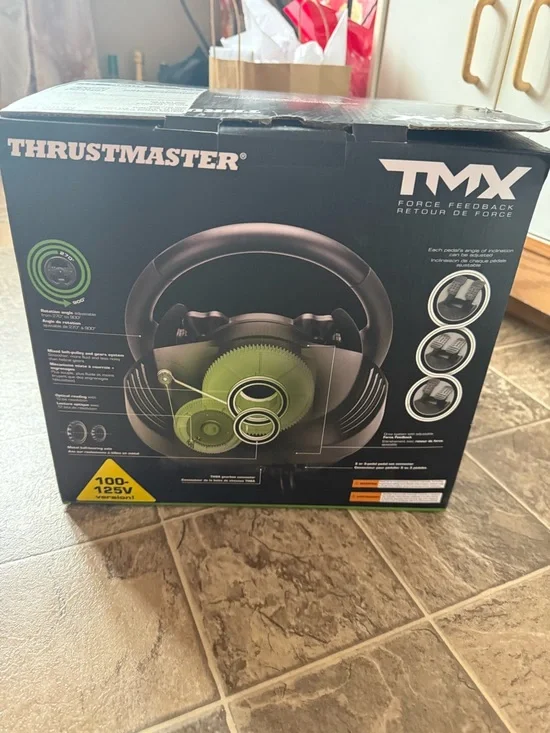 Black Racing Wheel Controller with Multi-Color Buttons - Picture 7 of 7